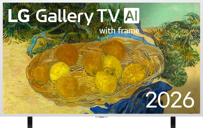 65LX7B6LA.AEEQ (Gallery TV), QNED-Fernseher 165 cm (65 Zoll), silber/schwarz, UltraHD/4K, Gallery+, PVR, TimeShift