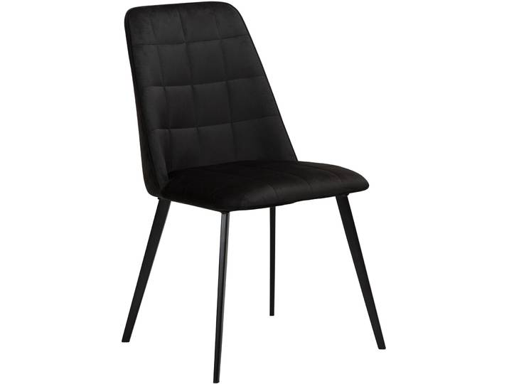 DAN-FORM Stuhl 2er-Set Embrace schwarz Samt