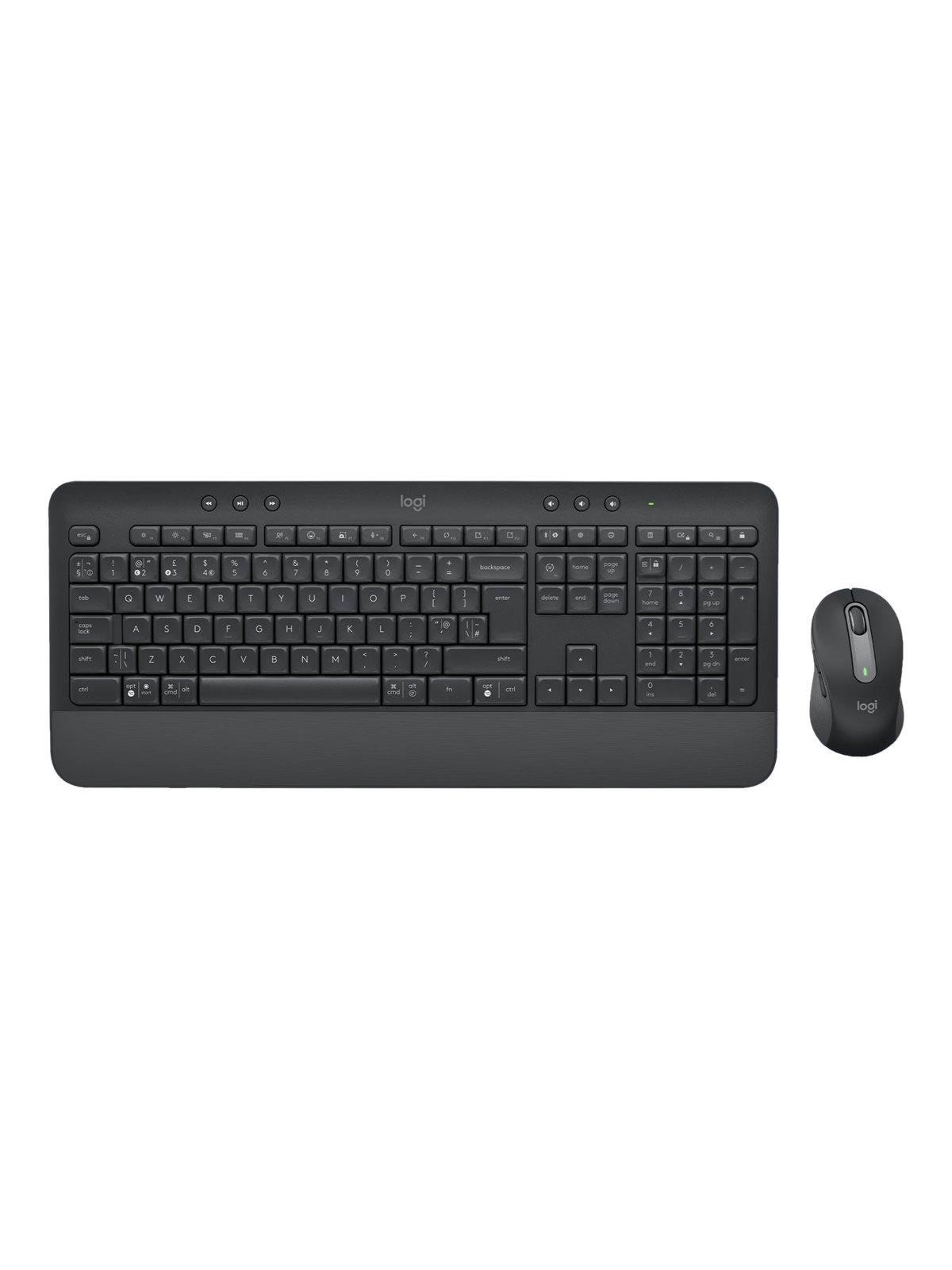 Logitech Signature MK650 for Business - Tastatur & Maus Set - Czechoslovakian - Grau