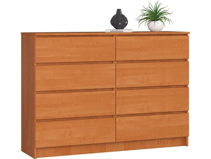 Akord Dressoir 8 Tiroirs Aulne 138X40X99