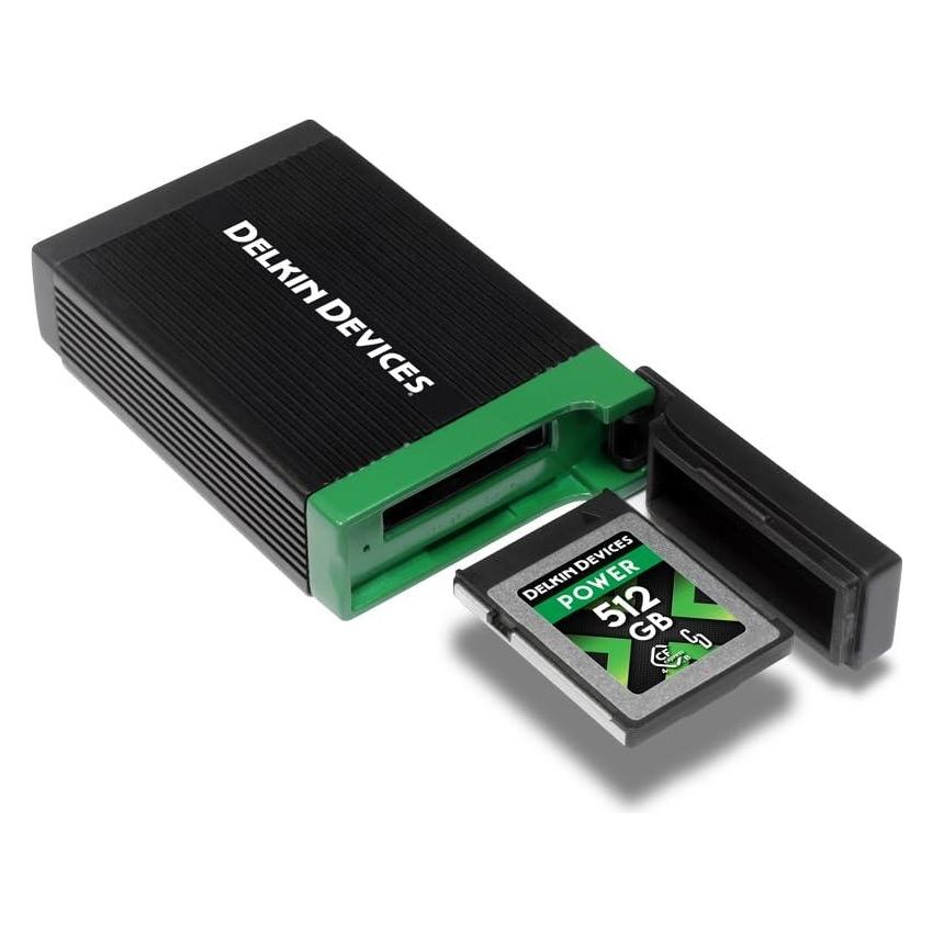 Delkin USB 4.0 CFexpress Thunderbolt Type B Reader (Thunderbolt 3) (4110100673)