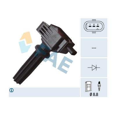 FAE Zündspule 80255 für Ford Volvo JAGUAR LAND ROVER