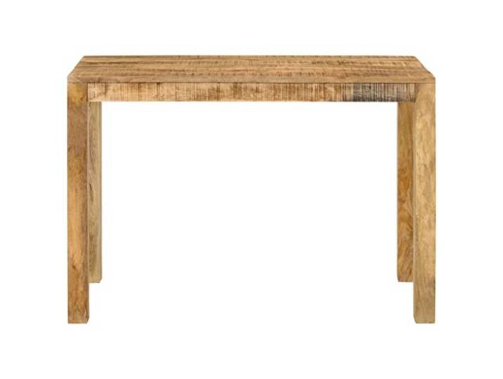 KGHERMDF Esstisch 110x55x76 cm Massivholz Mango Rustikales Design, Stabiler Rahmen, Einfache Montage, Rechteckig für Küche