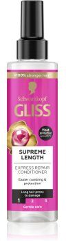 Schwarzkopf Gliss Supreme Length bálsamo regenerador para cabelo comprido 200 ml. Gliss Supreme Length