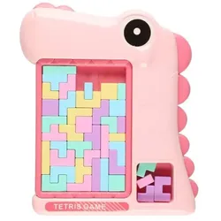 Dinosaurier-förmiges Spielbrett - rosa