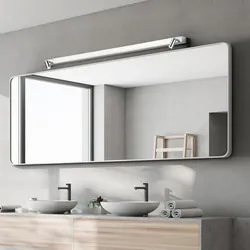120cm Helestra NERO LED Wandleuchte  –  Spiegelleuchte mit umschaltbarer Lichtfarbe und schwenkbaren Strahlern