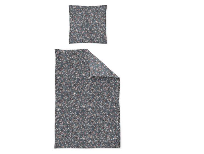 Bettwäsche IRISETTE Sky 8420 , blau, B/L: 155cm x 220cm, 1 Stk., 1 Stk., Mako-Satin, B/L: 80cm x 80cm, 2 Stk., Mako-Satin, Obermaterial: 100% Baumwolle, Bettwäsche, Bettwäsche, edel und hochwertig