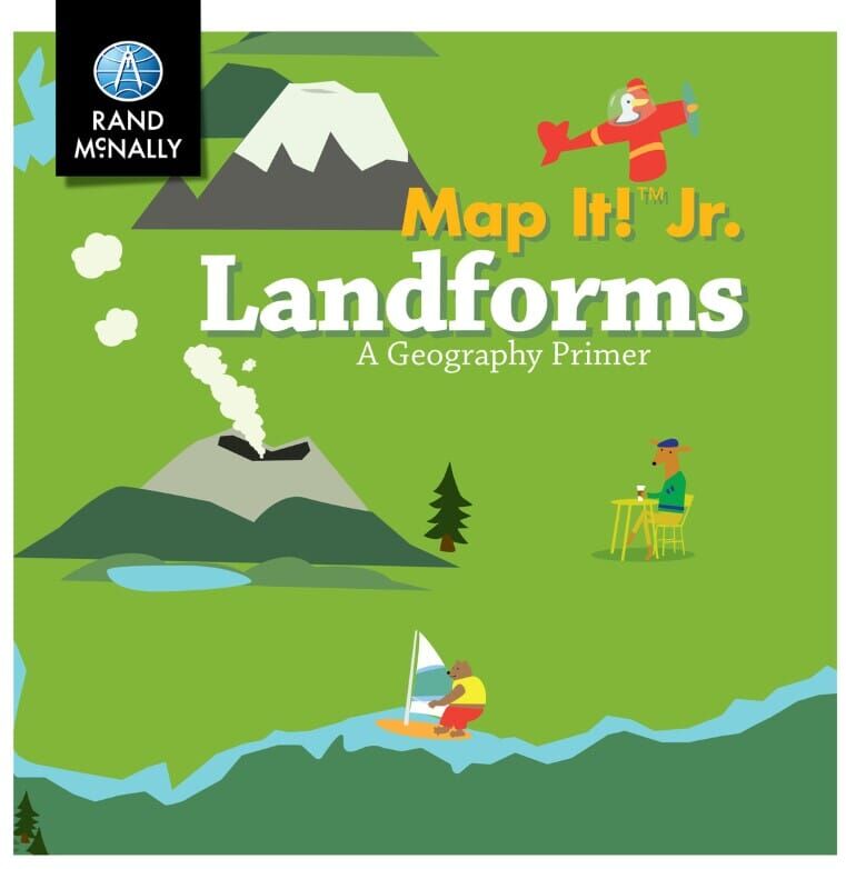 Map It! Jr. - Landforms : une introduction à la géographie   Rand McNally