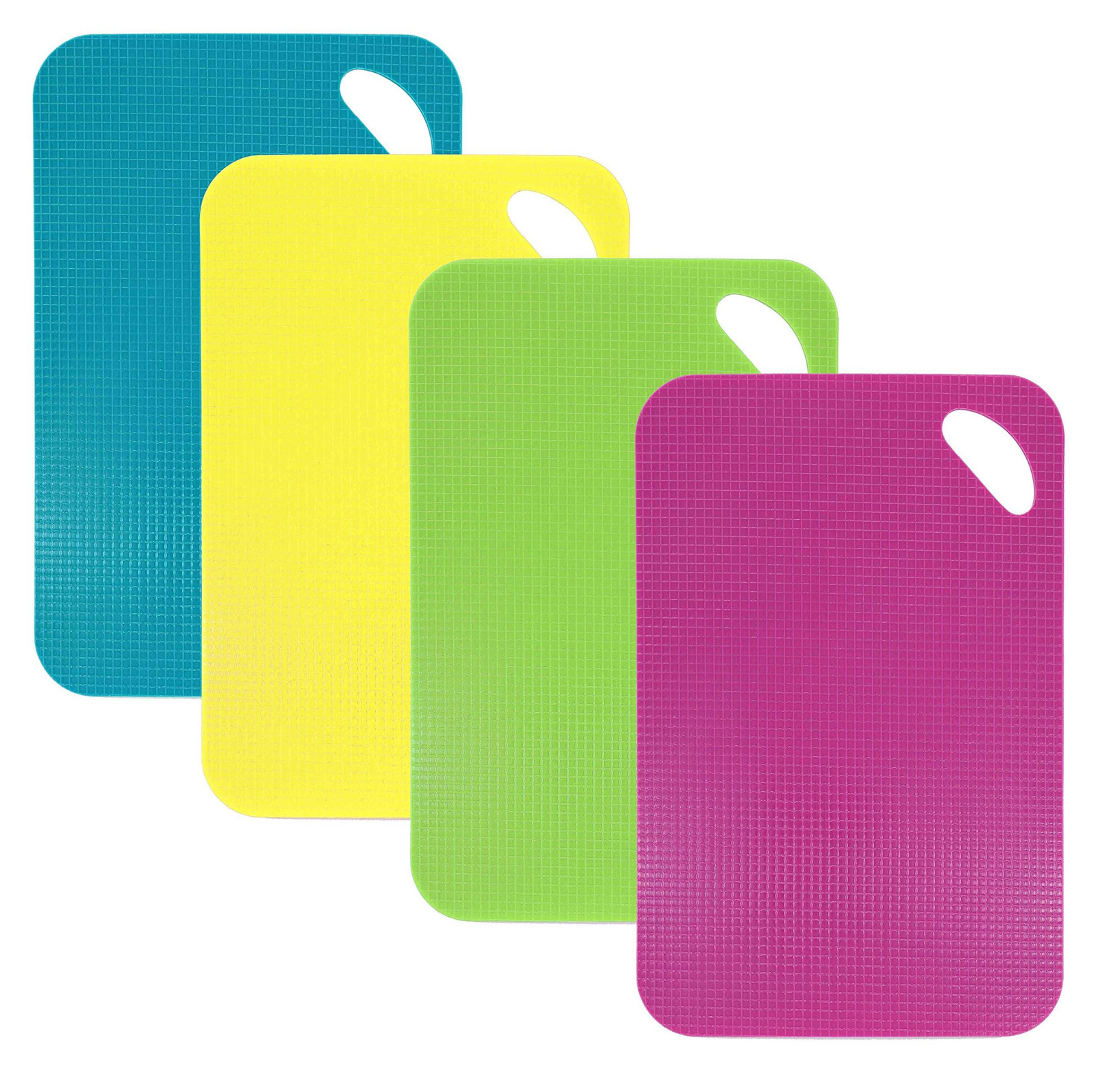 Dripio Antibacteriële Snijplankenset van 4 stuks, 29 x 19 cm, Vaatwasserbestendig