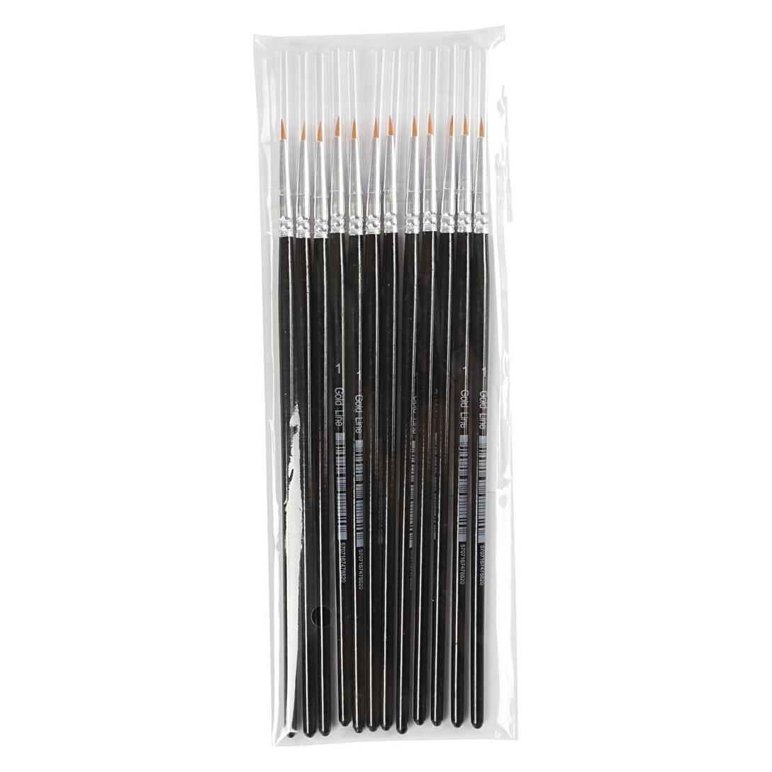 Creativ Company Gold Line Brushes (1 mm) (5707167065204)