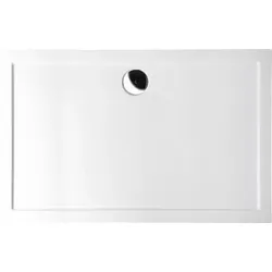 Polysan KARIA Duschwanne rechteckig 100x90 cm gegossener Marmor 51111