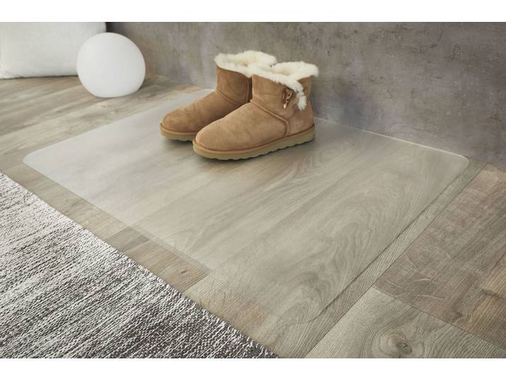 Bodenschutzmatte GOODPRODUCT Schutzmatte transparent , transparent, B:90cm H:2mm L:120cm, Polyethylenterephthalat (PET), Bodenschutzplatten, Bodenschutzmatte, Unterlage für Bürostuhl & Schuhe