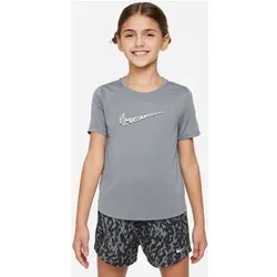 NIKE Kinder Shirt G NK ONE SS TOP GX VNR, Größe XS in Grau Grau