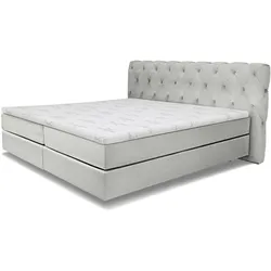 Boxspringbett SANSIBAR LANGEOOG - Bezug: Stoff