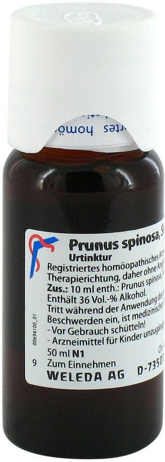 Prunus Spinosa Summitates Urtinktur