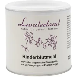 Lunderland Rinderblutmehl | 250g Ergänzungsfuttermittel