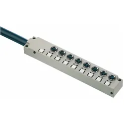Weidmüller Sensor/Aktor-Passiv-Verteiler, Elektronikkabel + Stecker, Grau