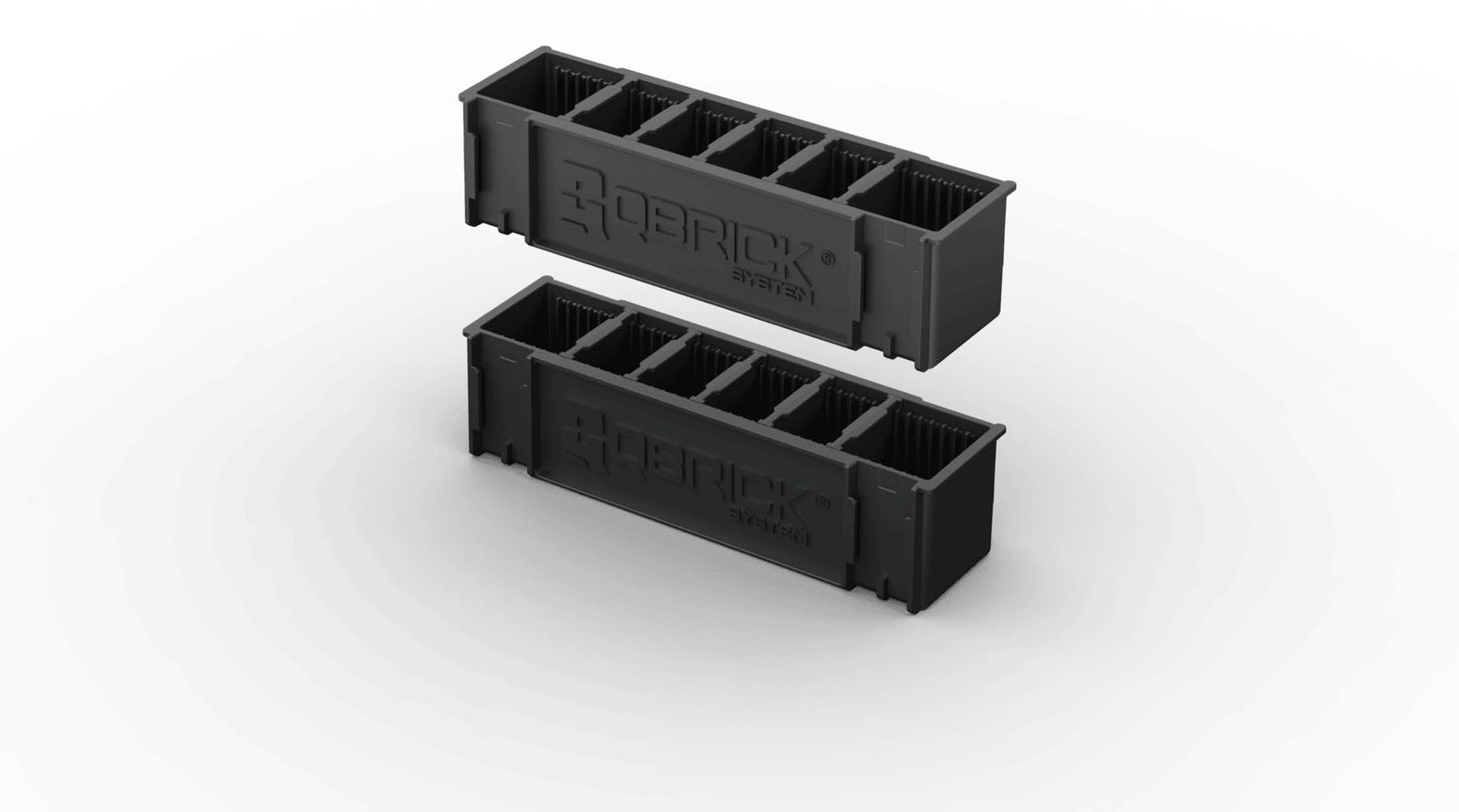 Robuuste opbergbox voor lange voorwerpen voor in de werkplaats of garage