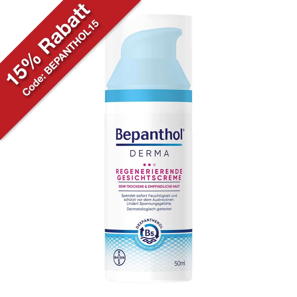 Bayer Vital GmbH Bepanthol Derma Regenerierende Gesichtscreme 16529814