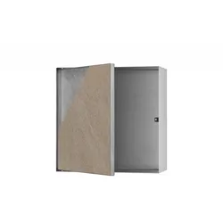 ESS T-BOX 14 befliesbar Edelstahl Wandnische 30x30x14 cm, inkl Rohbauset, BOXT-30x30x14 BOXT-30x30x14