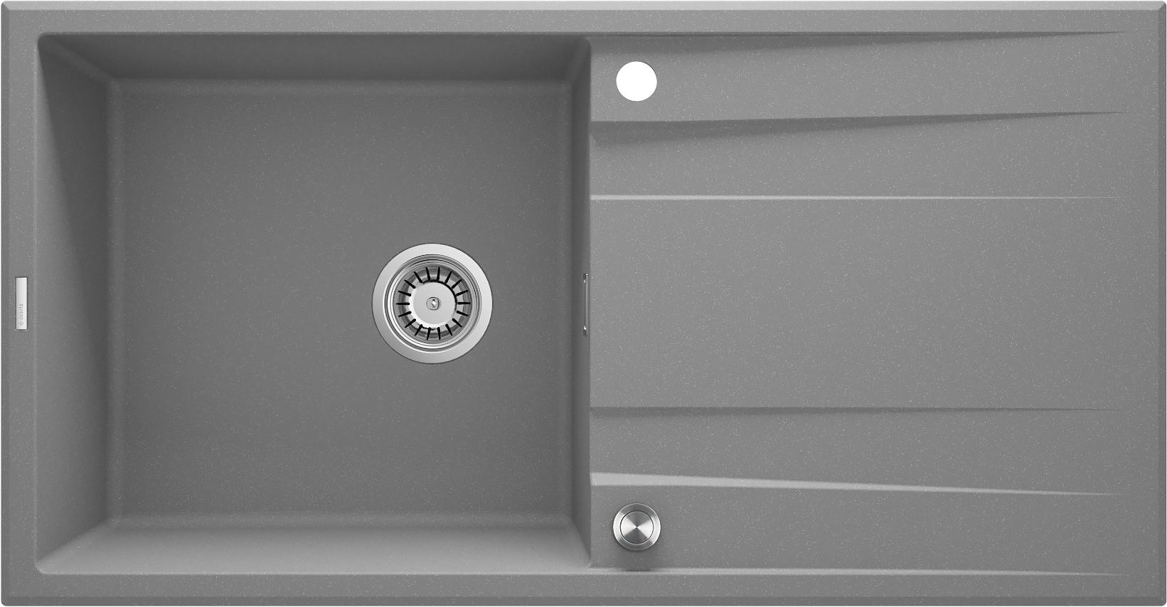 1-bowl granite sink with drainer