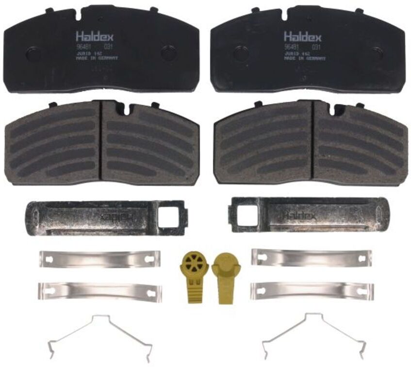 Bremsbelagsatz HALDEX 96656