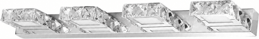 Drop Dash Deals Modern LED Bathroom Vanity Light With Crystal Accents Light Over Mirror Wall Sconces Modern LED Bathroom Vanity Light With Crystal Accents Light Over Mirror Wall Sconces