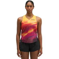 Hoka Damen Race Day Singlet gelb
