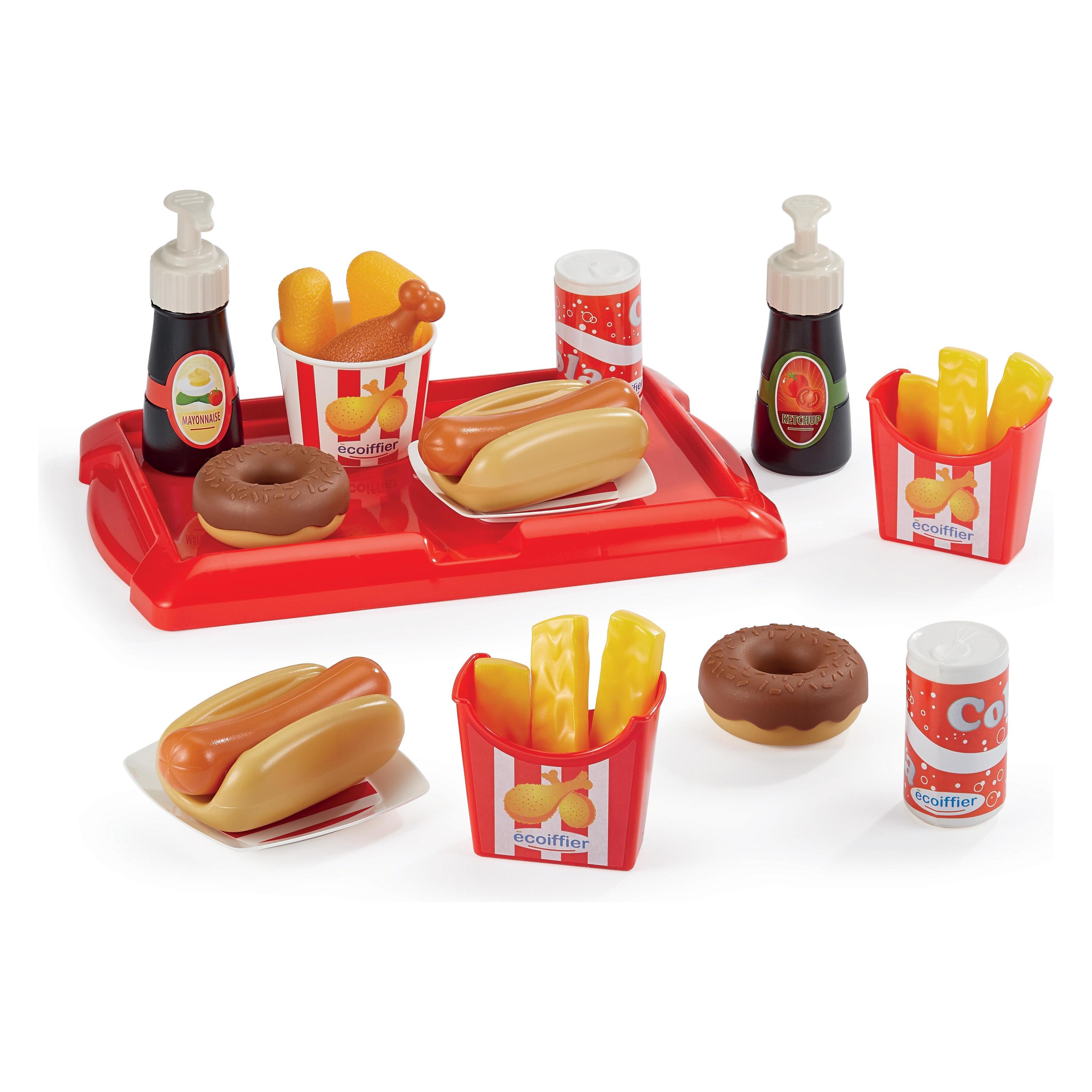Other Ecoiffier Spielgeschirr Box Hot Dog Set (7600002423)