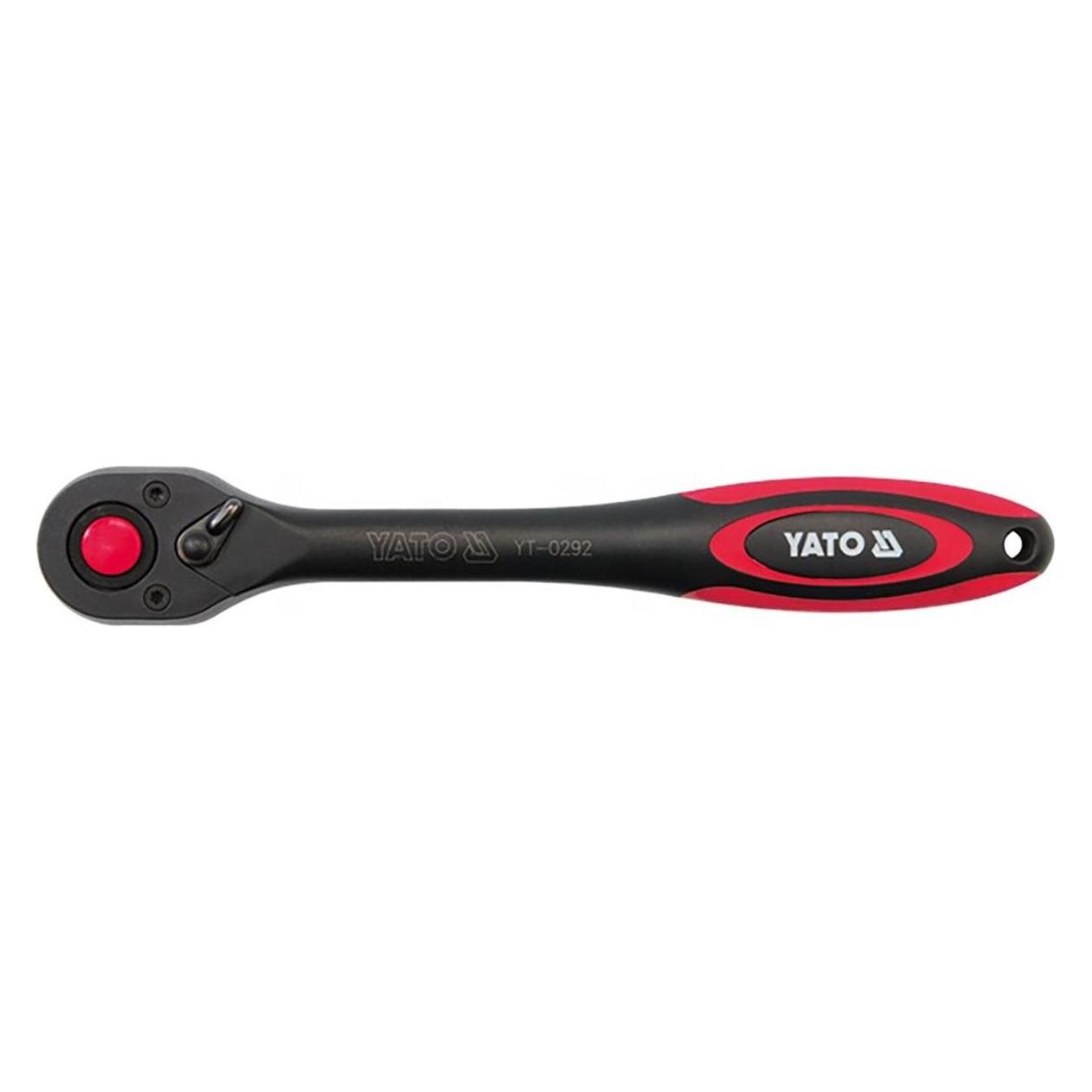 Yato RATSCHE 1/2" GERADE ABDECKUNG - SCHWARZ 0292 (1/2") (?YT-0292)
