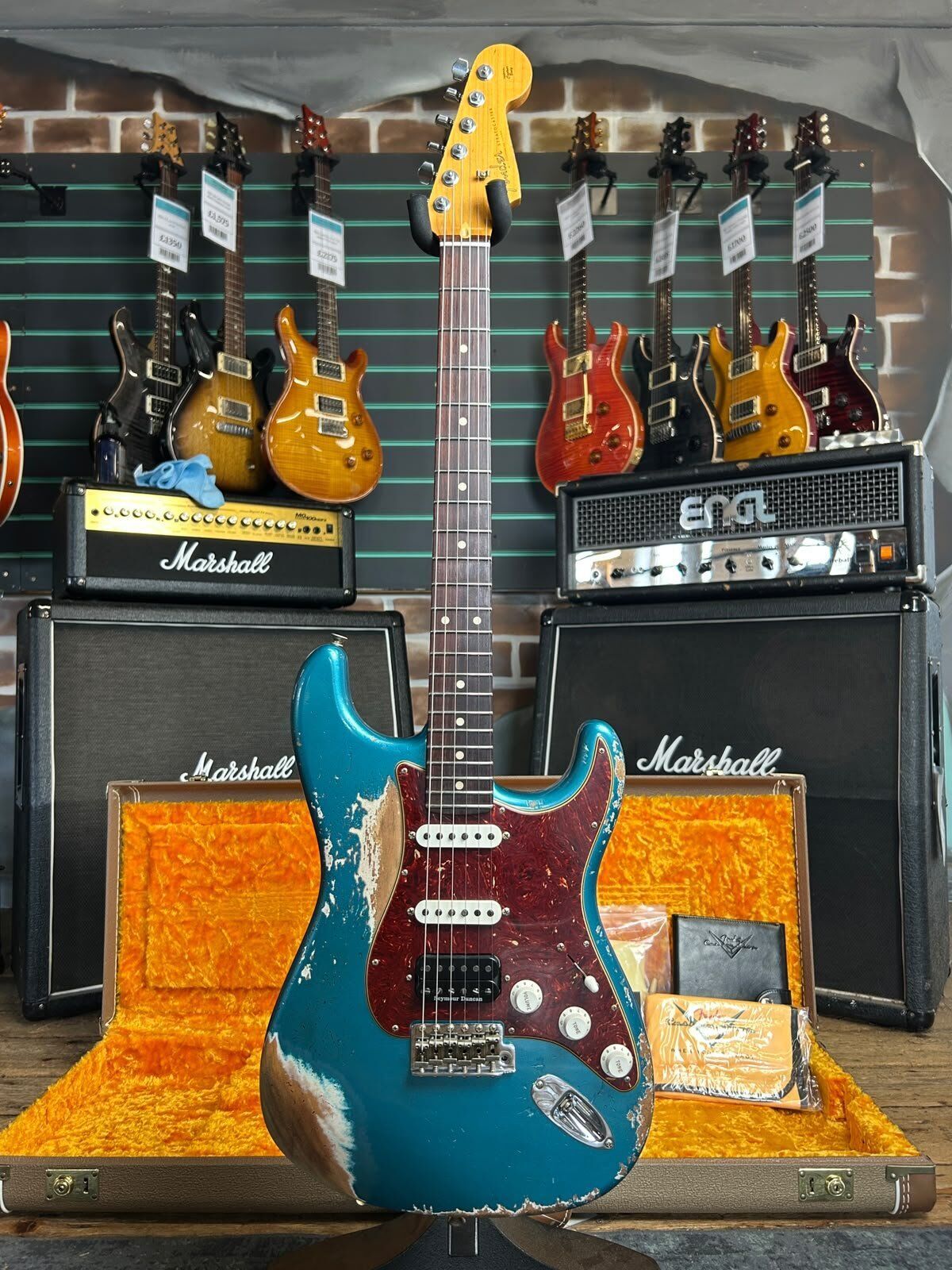 Fender Custom Shop 1959 Stratocaster Heavy Relic Ocean Turquoise 2023 Guitar   Relic - Refurbished