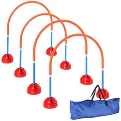 PawHut Agility Set Hunde 4-teiliges befüllbar Agility-Ausrüstung für Hundetraining