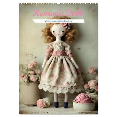 Romantic Dolls (Wall Calendar 2026 DIN A2 portrait), CALVENDO 12 Month Wall Calendar