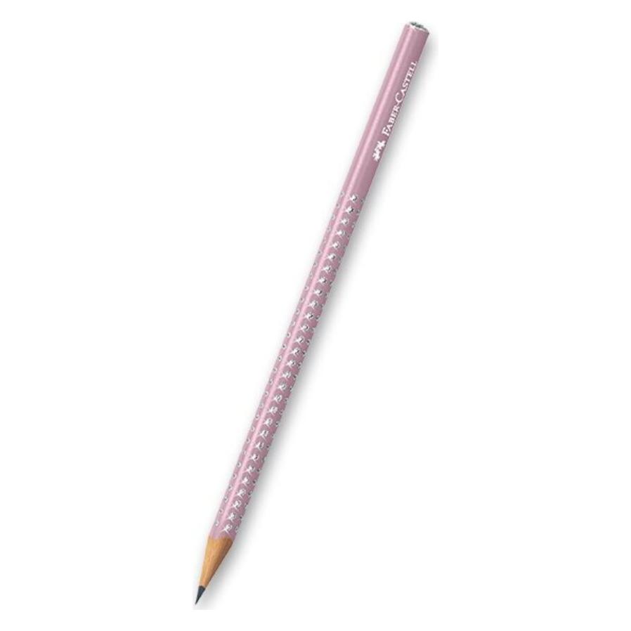 Faber-Castell FABER CA. Bleistift Sparkle B 118261 rosa metallic (B, 1x) (118253)