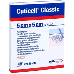 Cuticell Classic Wundgaze 5x5 cm 1001 Artikel Medical