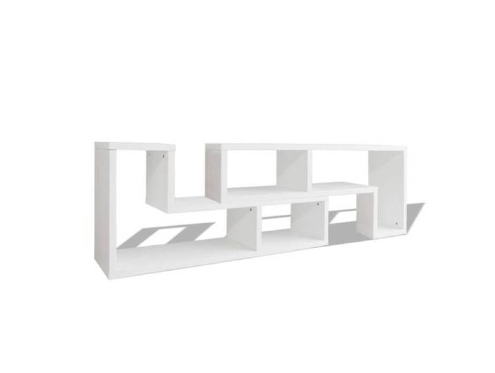 Promotion Févr Meuble TV/BUFFET TV - Pour salon - BANC TV - double en forme de L Blanc FR90870777