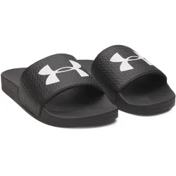 UNDER ARMOUR ARMR Slides Badelatschen Damen 001 - black/black/white 36.5