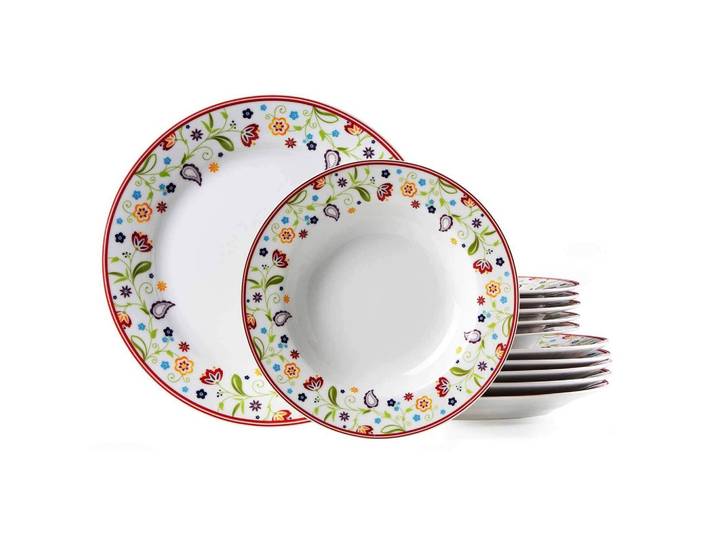 TAFELSERVICE Doppio bunt 12-tlg.
