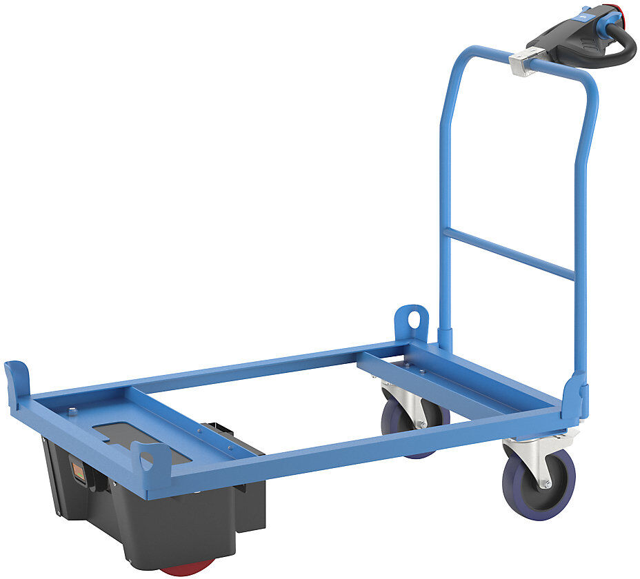 Paletten-Fahrgestell mit Elektroantrieb, für Euro-Paletten, Ladefläche 1210 x 810 mm eurokraft pro