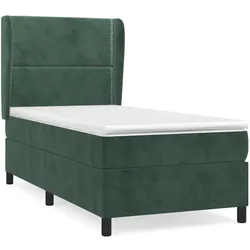 vidaXL, Boxspringbett, Braden Plain with nails (100 x 200 cm)