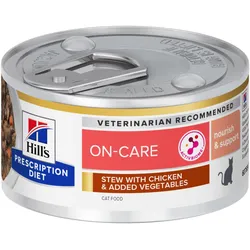 HILL'S PD Prescription Diet Feline On-Care Chicken&Vegatables Stews 82g