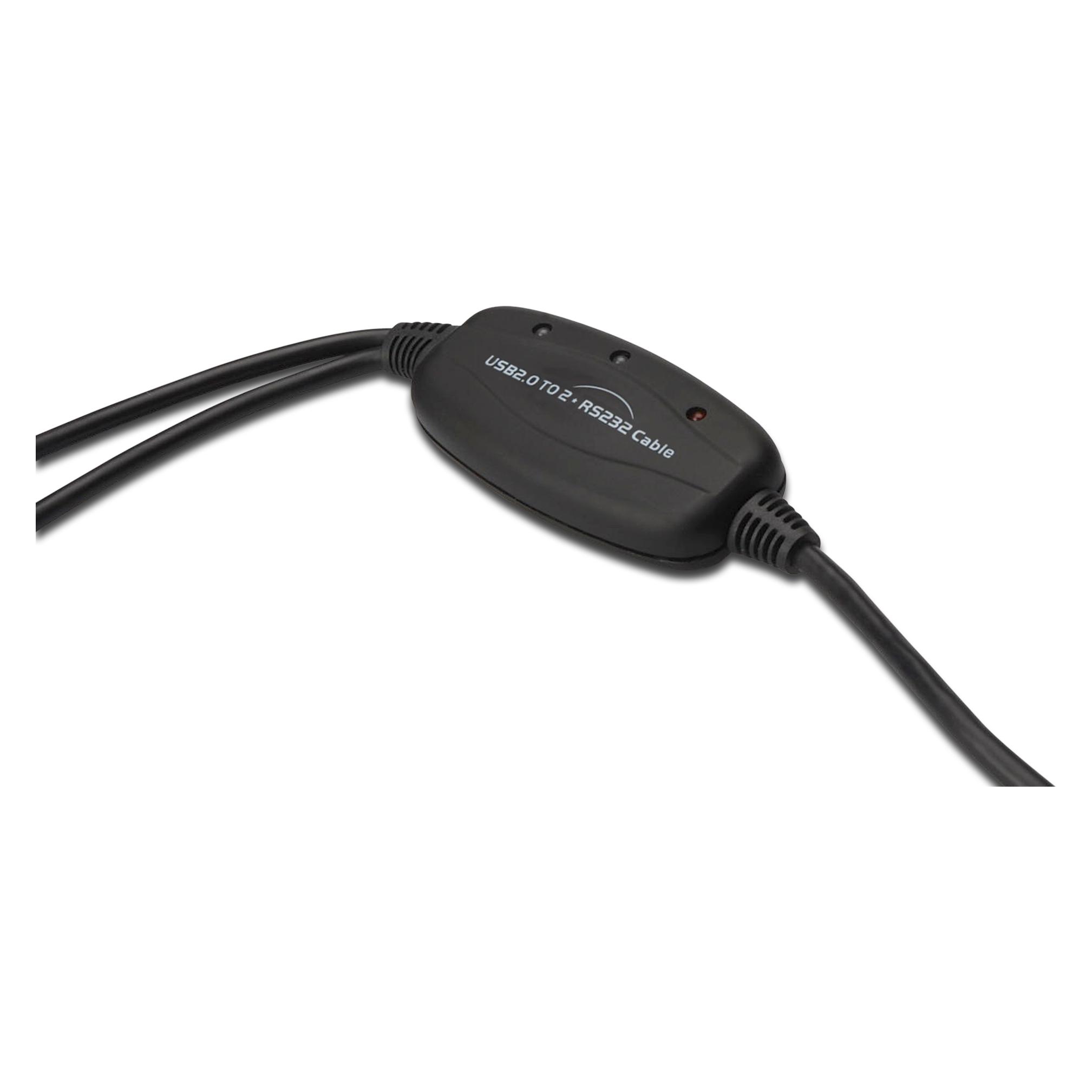 Digitus USB 2.0 zu 2x RS232-Kabel (1.50 m) (DA-70158)