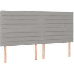 vidaXL, Bett, Caveno (Horizontale Streifen) (180 x 200 cm)