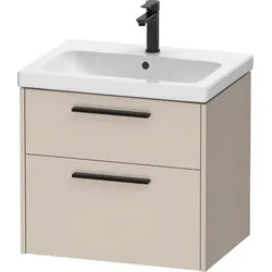 Duravit D-Code Waschtischunterschrank wandhängend Schubk. 2, DC46710BD910000