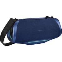 Life P61762 Tragbarer Bluetooth Lautsprecher L blau, Bluetooth, Dual Illuminated, Lightstrip,Integrierte Powerbank