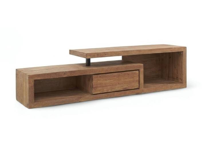 JVmoebel Lowboard Massivholz TV Lowboard Sideboard Modernes Design Wohnzimmermöbel Holz (1-tlg)