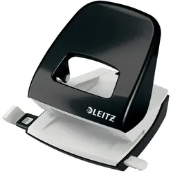 Leitz Bürolocher NeXXt - 30 Blatt, schwarz metallic