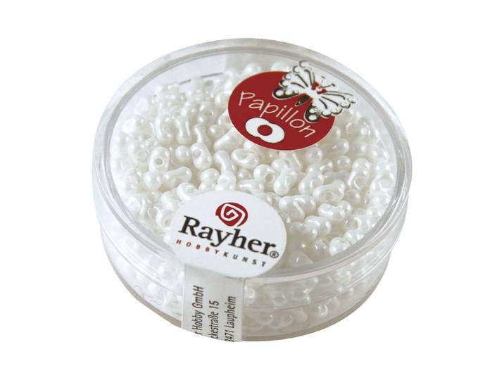Rayher Papillon-Rocailles 2 × 4 mm 18 g