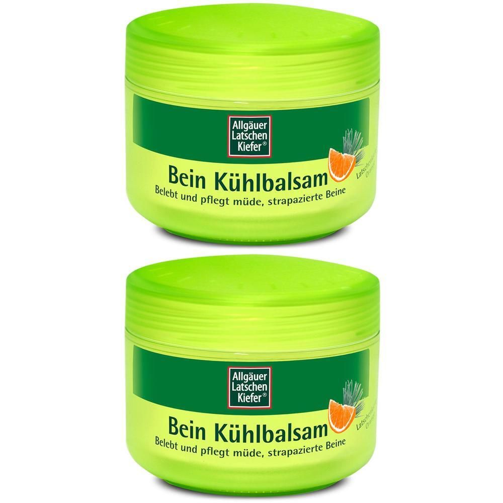 Allgäuer Latschenk. Bein Kühlbalsam 2x 2x200 ml Balsam