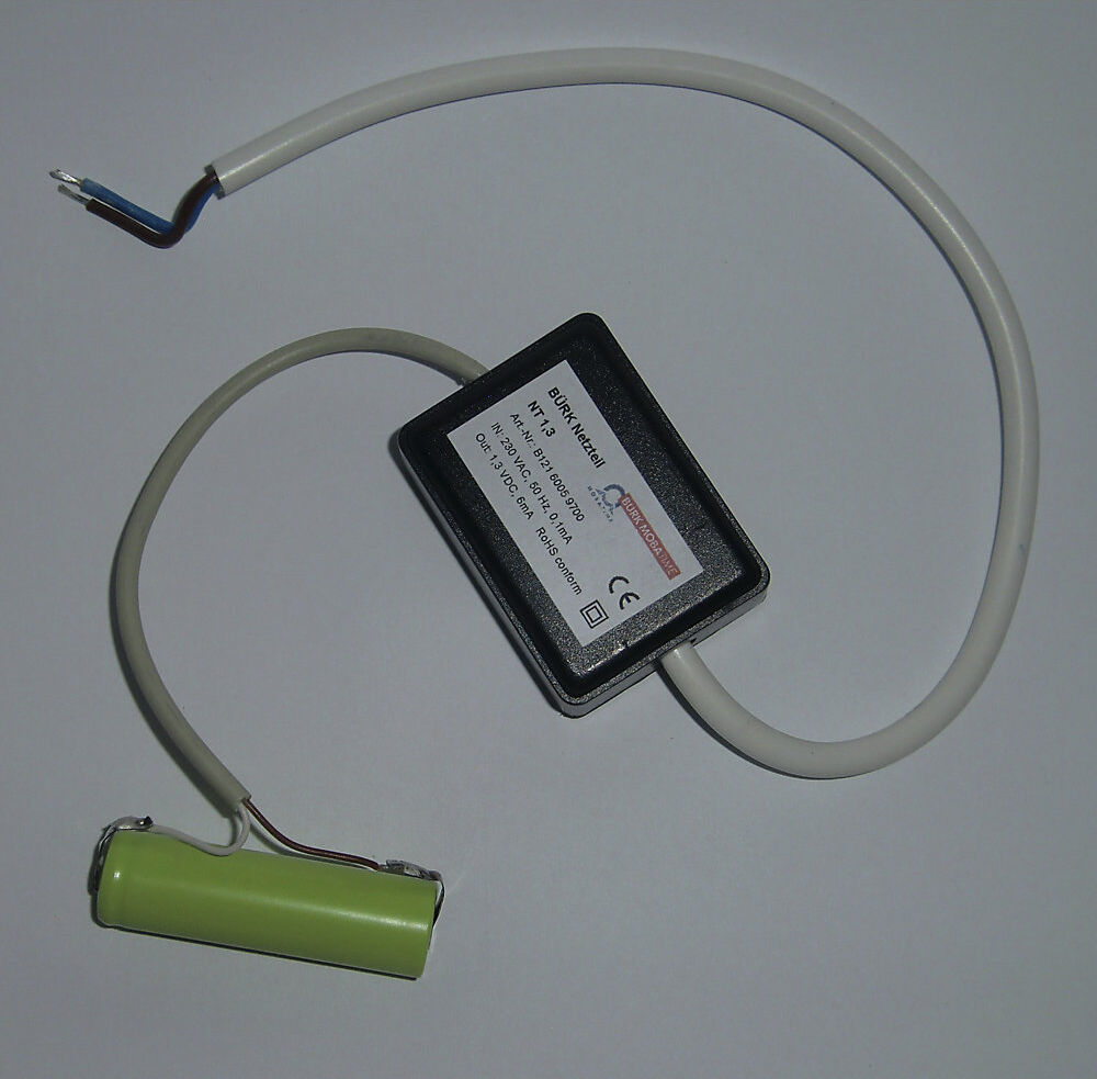 kaiserkraft Netzteil, für Uhren-Ø 400 mm, zum Anschluss an 230 V, 50 Hz